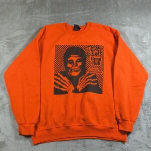 Obey Misfits Sweatshirt Mens Large Fiend Club Pullover Punk Rock Merch Band
